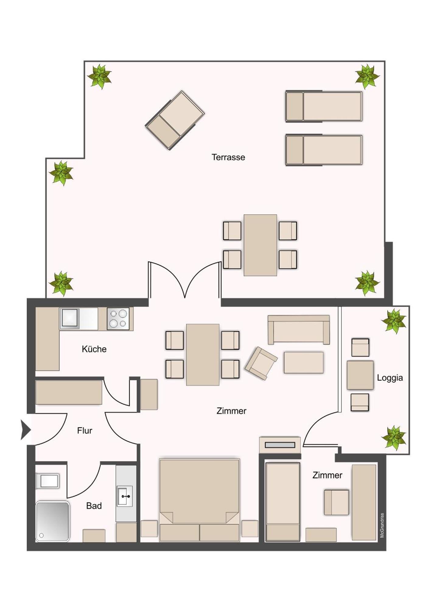 Apartment Haus Frauenpreiss F302